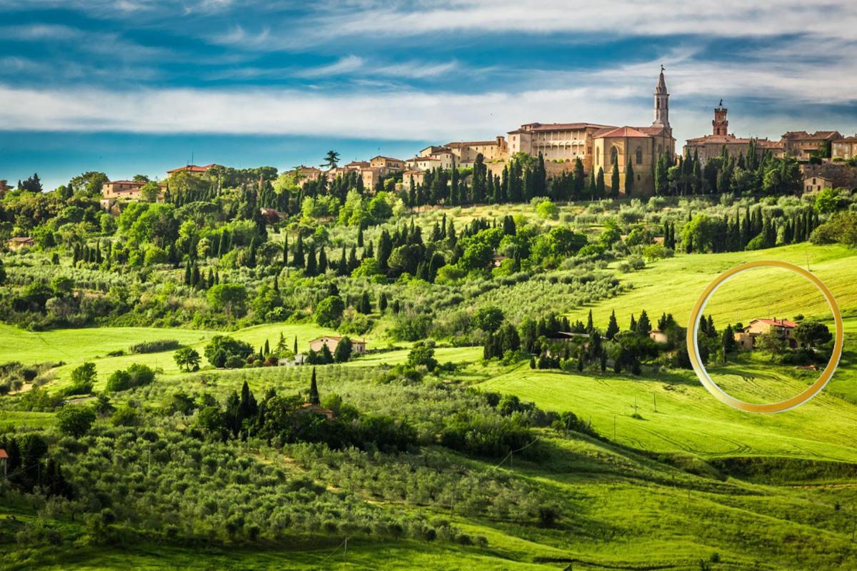 Agriturismo Il Casato Mag-Il Vaglio Pienza Exteriör bild