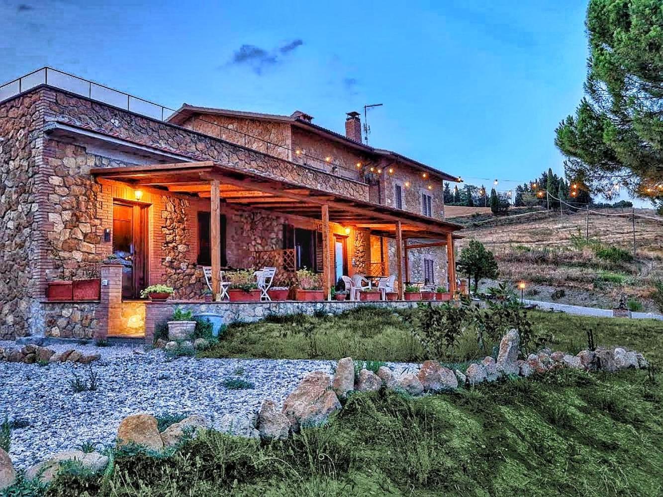 Agriturismo Il Casato Mag-Il Vaglio Pienza Exteriör bild