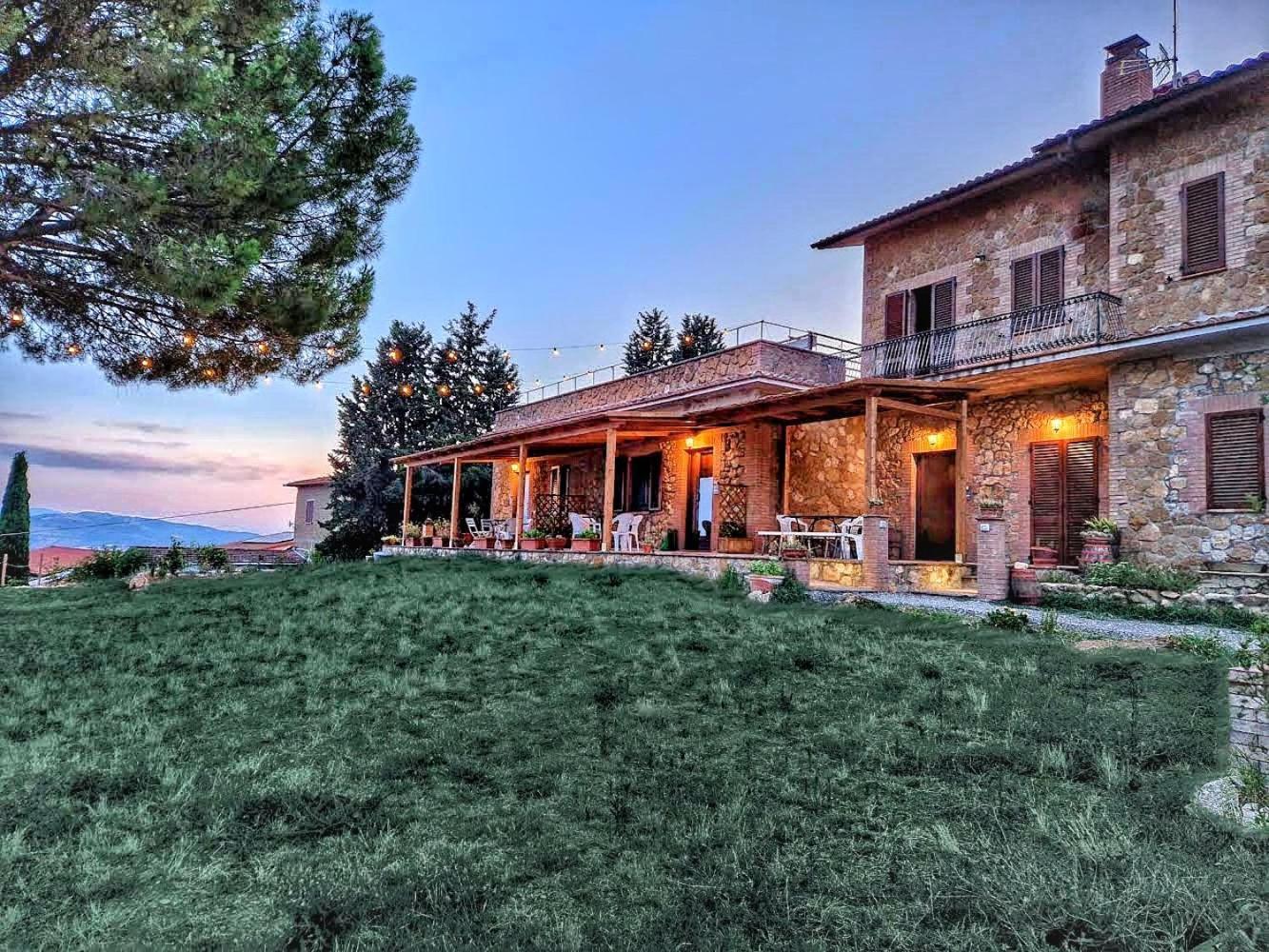 Agriturismo Il Casato Mag-Il Vaglio Pienza Exteriör bild